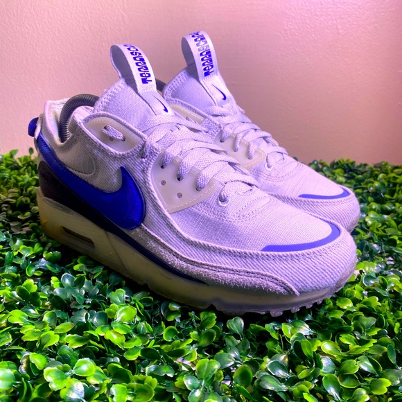 Nike Other - 🔥 NIKE AIR MAX 90 “ TERRASCAPE “ PURE PLATINUM BLUE SNEAKER MENS SZ 8 DV7413-002